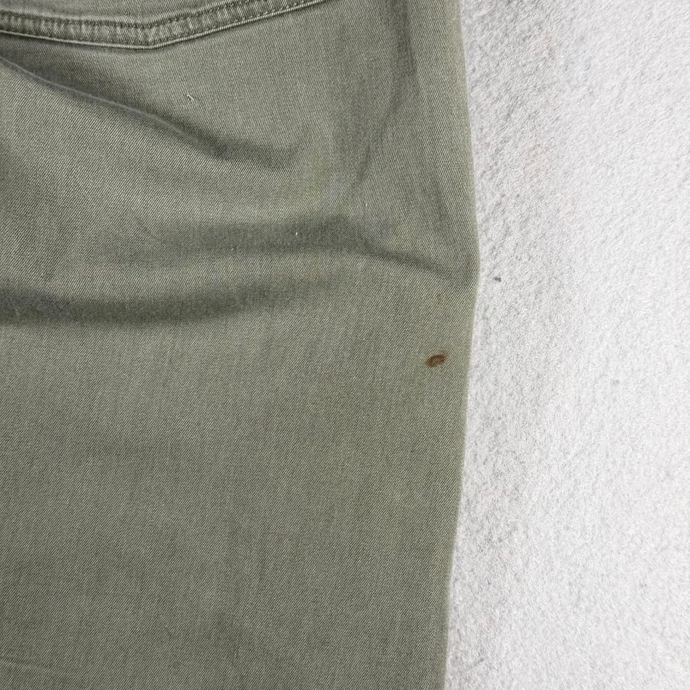 Oakley Slim Fit Pants Mens 34W 32L Olive Green 5-Pocket Casual 421868 FA15